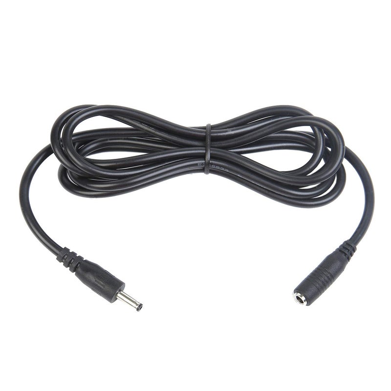 COOLM 3.5mm Power Extension Cable, Universal 5ft DC 5 Volt 3.5mm x 1.35mm Power Adapter Extension Cord, Extend Additional 5ft Length 1.5M for DC 5V Power Adapter Wall Charger 3.5x1.35mm DC Plug - Image 1